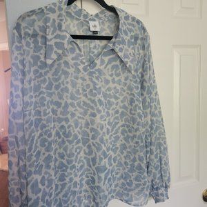 Cabi Pounce Blouse Size XL